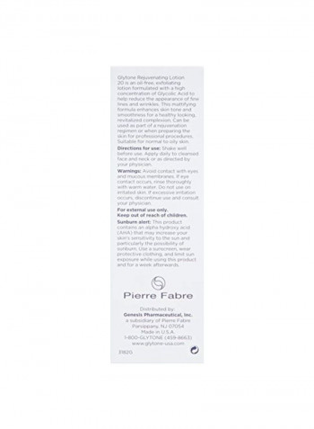 Rejuvenating Lotion 20 60ml