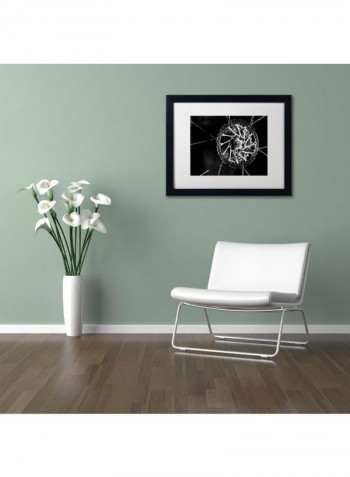 Bike Parts Wall Art Black/Grey 11 x 14inch