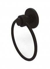 Mercury Collection Groovy Accent Towel Ring Oil Rubbed Bronze