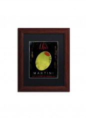 Olive Branch Iv Framed Wall Art multicolour 11 x 11inch