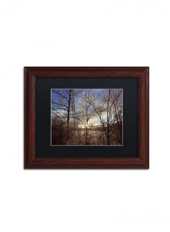 South Amherst Quarries 2 Wooden Framed Wall Art Multicolour 11 x 14inch
