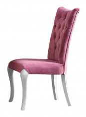 Melis Dining Chair Pink/Grey
