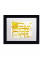 American Dream I Framed Wall Art multicolour 11 x 14inch