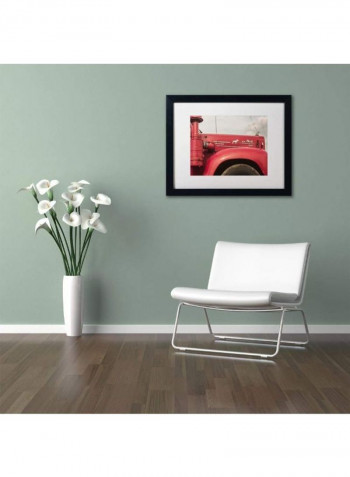 Mack Truck Wall Art Red 11 x 14inch