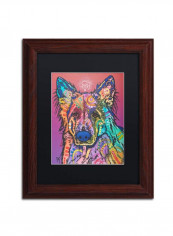 Timber Wooden Framed Wall Art multicolour 11 x 14inch