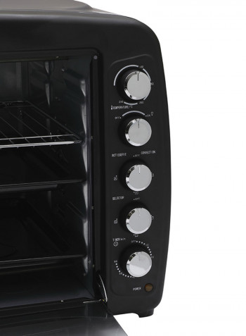 Electric Oven Black Convection Fan Rotisserie 85 l 2800 W NEO100 Black