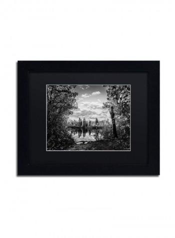 Morgan Street 3 Wall Art Black/Grey 11 x 14inch