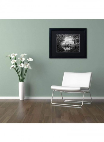 Morgan Street 3 Wall Art Black/Grey 11 x 14inch