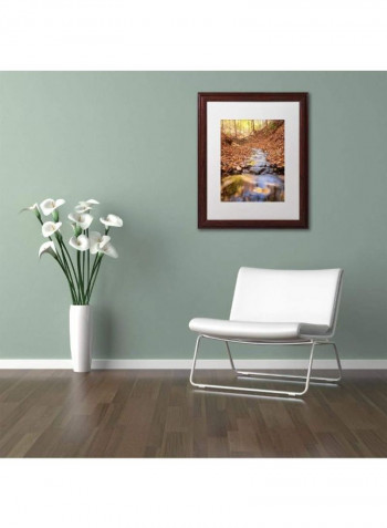 Secret Blues Canvas Wall Art Multicolour 16 x 24inch