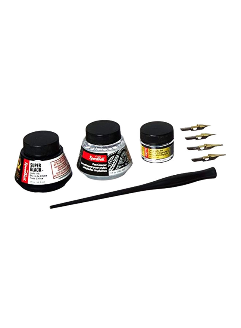All-In-One Calligraphy Kit Black/Gold