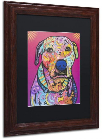 Chancey Wooden Framed Wall Art Multicolour 11 x 14inch