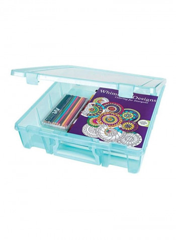 Super Satchel 1-Compartment Box Aqua Mist