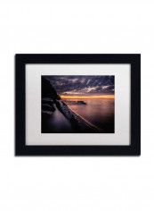 Vermilion Sunset Wall Art Multicolour 11 x 14inch