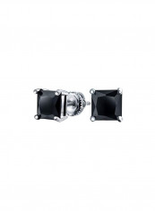 925 Sterling Silver Cubic Zirconia Studded Earrings