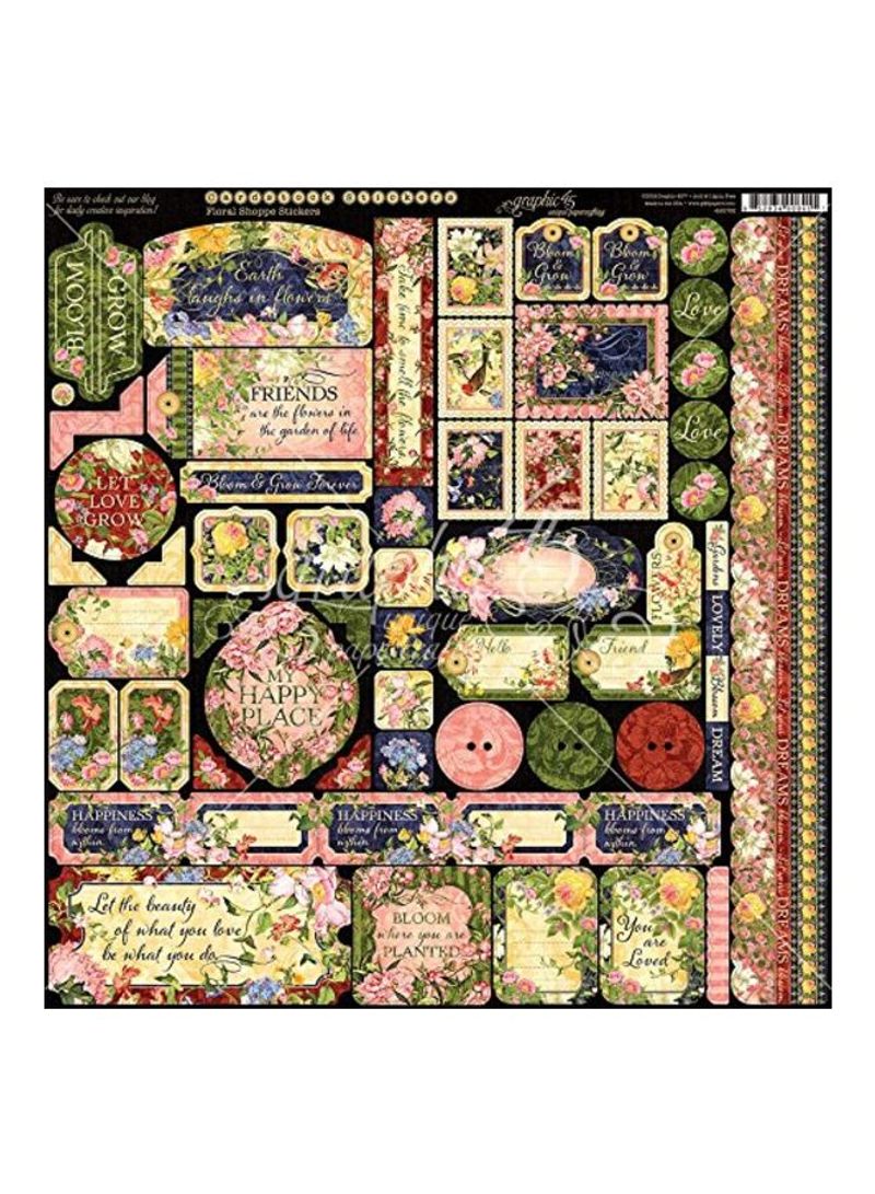 Floral Shoppe Cardstock