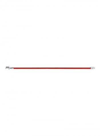 925 Silver Barrel Clasp Leather Bracelet