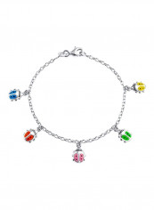 925 Sterling Silver Charm Bracelet