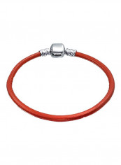 925 Sterling Silver Genuine Leather Bracelet