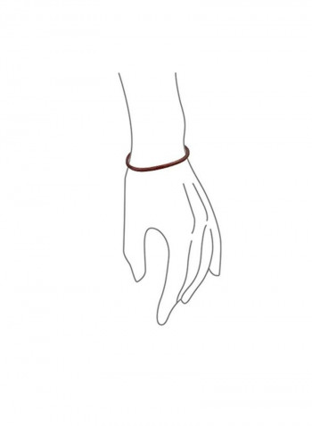 925 Sterling Silver Leather Bracelet