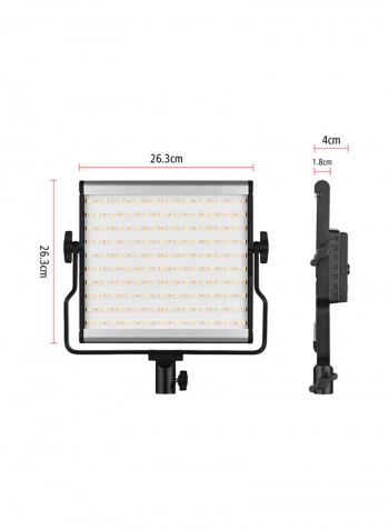 Photography LED Video Light 15watts Black