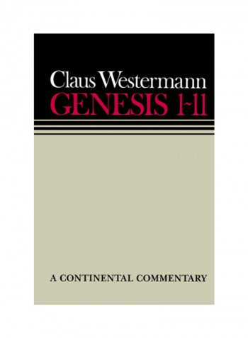Genesis 1-11: A Continental Commentary Hardcover