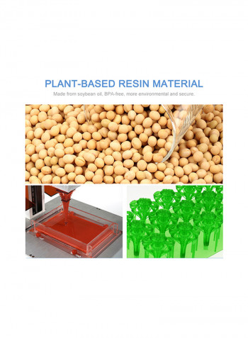 Low-odor Tough Resin Material 3D Printing Rapid Resin Material 1000g yellow