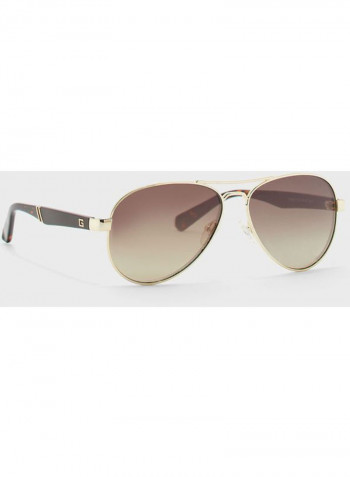 Men's Full Rim Pilot Sunglasses - Lens Size: 60 mm