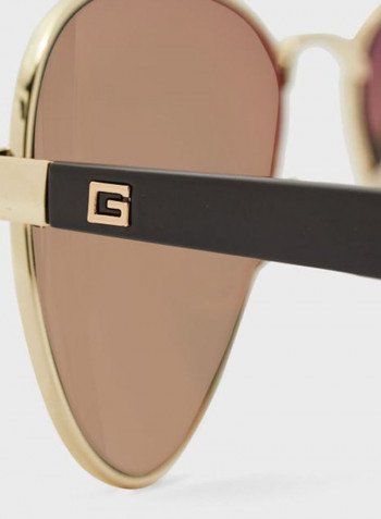 Men's Full Rim Pilot Sunglasses - Lens Size: 60 mm