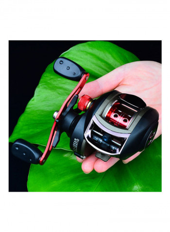 High Speed Radio Magnetic Brake Fishing Wheel 14 x 14 x 14cm