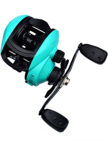 High Speed Radio Magnetic Brake Fishing Wheel 14 x 14 x 14cm