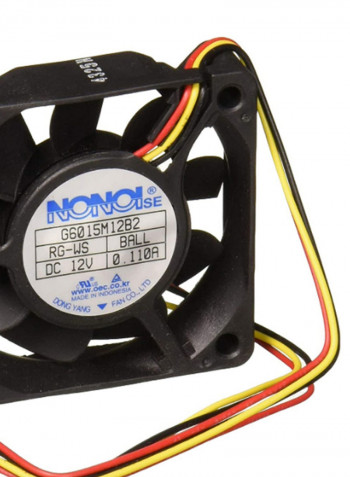 Replacement Internal Cooling System Fan Black