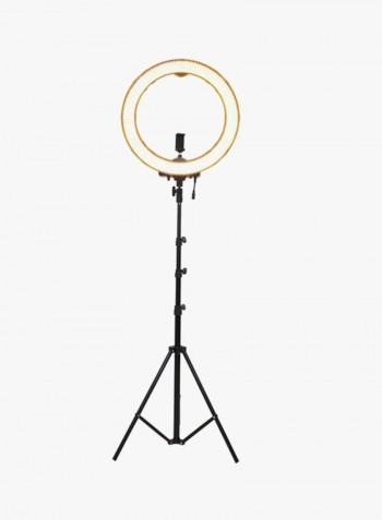 Rl-650S Camera Photo Video 18 Inch 48 Centimeter Outer 55W 240 Pieces LED Light 18inch Black