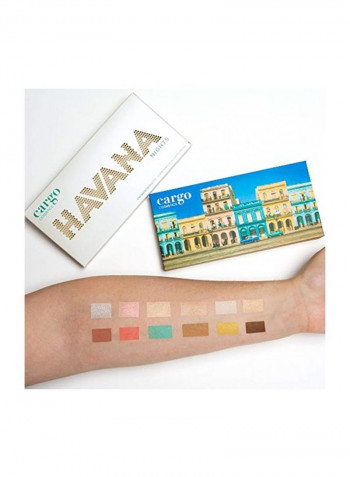 12-Shades High Pigment Eyeshadow Palette Multicolour