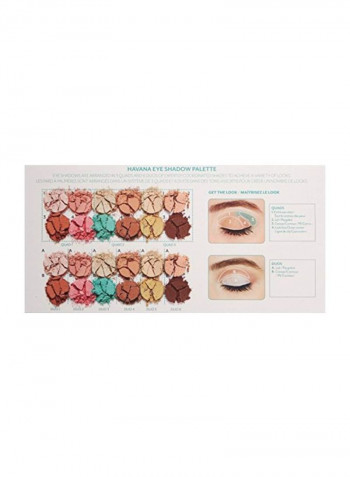 12-Shades High Pigment Eyeshadow Palette Multicolour
