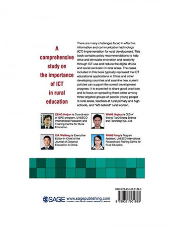 Approach Of ICT In Education For Rural Development Paperback