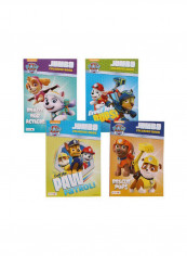 4-Piece Paw Patrol Coloring And Activity Book Set Multicolour