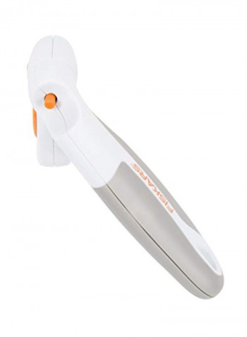 Adjustable Rotary Cutter White/Grey/Yellow 45millimeter