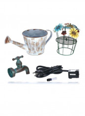 Decorative Stopcock Fountain With US Plug Multicolour 42 x 27centimeter