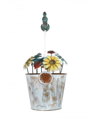 Decorative Stopcock Fountain With US Plug Multicolour 42 x 27centimeter