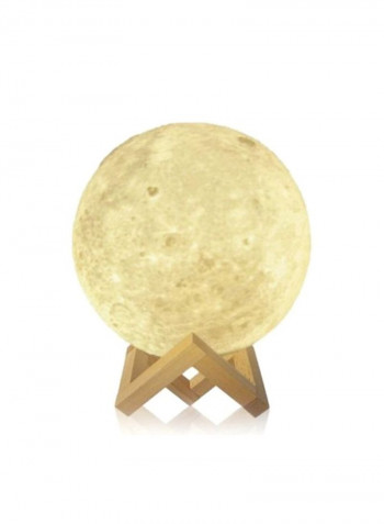 3D Decorative Table Lamp White