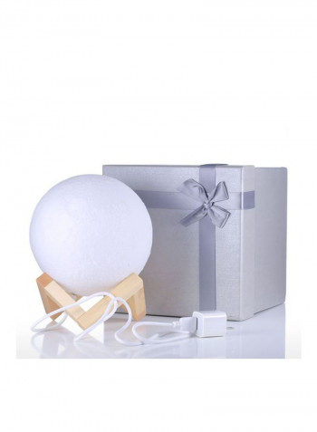 3D Decorative Table Lamp White