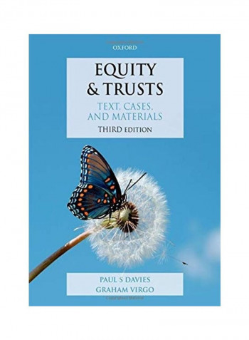 Equity And Trusts Paperback English by Paul S. Davies