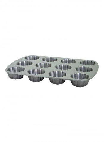 Bundt Brownie Mould Pan Grey 9x14inch