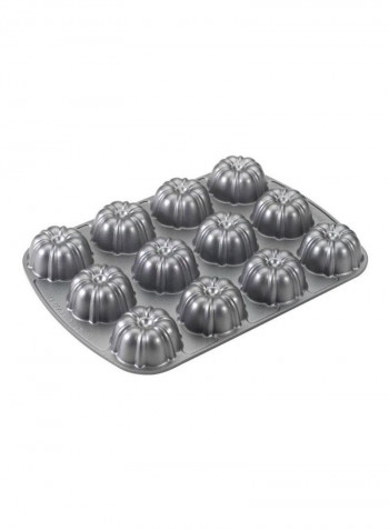 Bundt Brownie Mould Pan Grey 9x14inch
