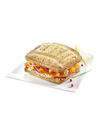 Sandwich Maker 700W Sm1568 White/Red