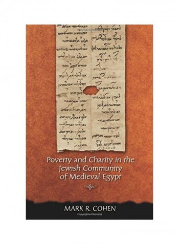 Poverty And Charity In The Jewish Community Of Medieval Egypt Hardcover