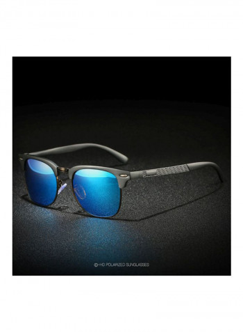 Men's Polarized Clubmaster Sunglasses - Lens Size: 54 mm