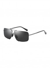 Men's Rectangular Sunglasses - Lens Size: 65 mm