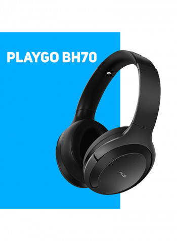AI Based Wireless Noise Cancelling Headphones Grey/Black