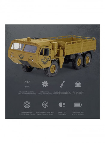 Q75 6WD RC Military Truck 1RM12710Y